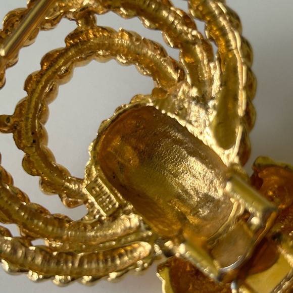 Vintage MiMi D N 1989 interlocking gold tone buckle 
Ribbon style - Picture 4 of 8